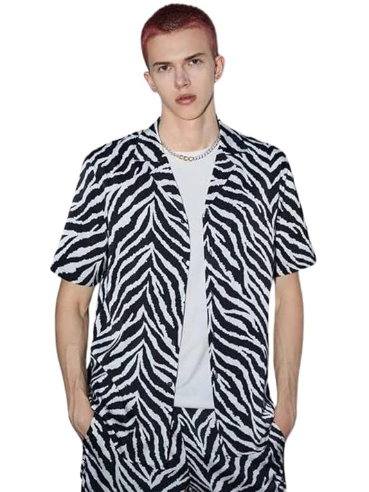 Leriya Fashion for Casual Stylish Printed Regular Fit | Men Formal Half Sleeve Shirt